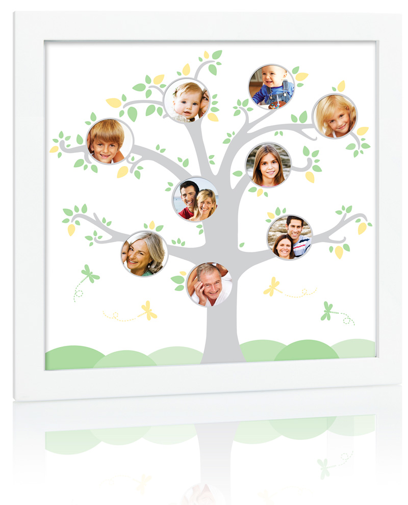 Fotoram Familjeträd